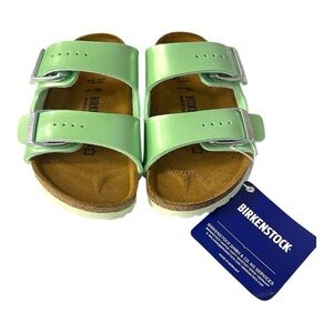 Birkenstock Arizona Kids – Electric Metallic Mineral – EU 26 (US Kids 8)